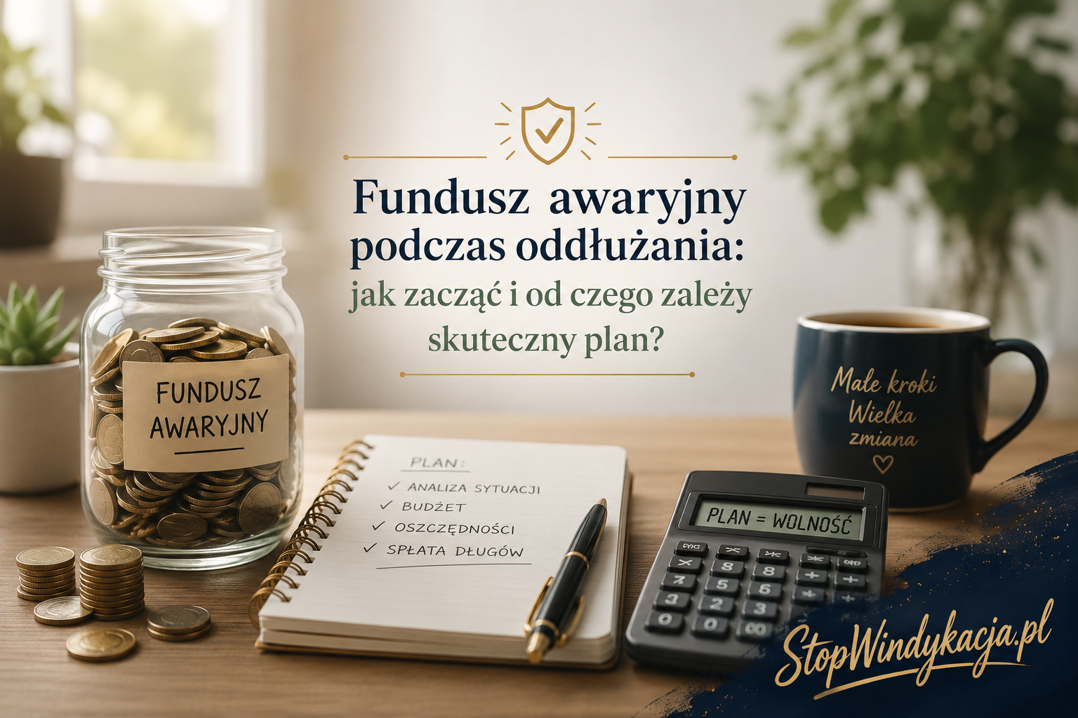 Fundusz awaryjny podczas oddłużania: jak zacząć i od czego zależy skuteczny plan?