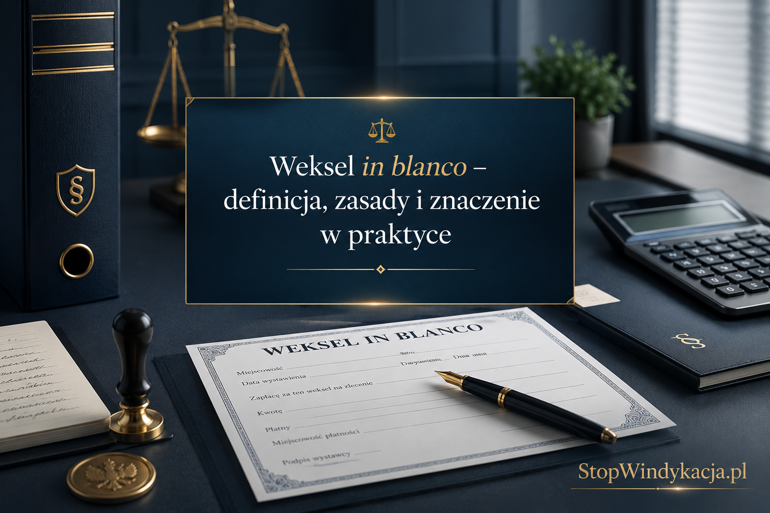 Weksel in blanco – definicja, zasady i znaczenie w praktyce